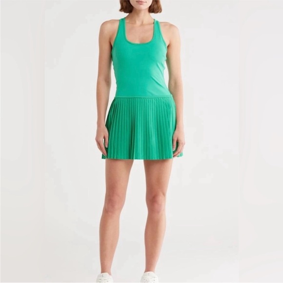 Yogalicious Dresses & Skirts - 🍏NWT Yogalicious Lux Hybrid Net Motion pleated tennis dress